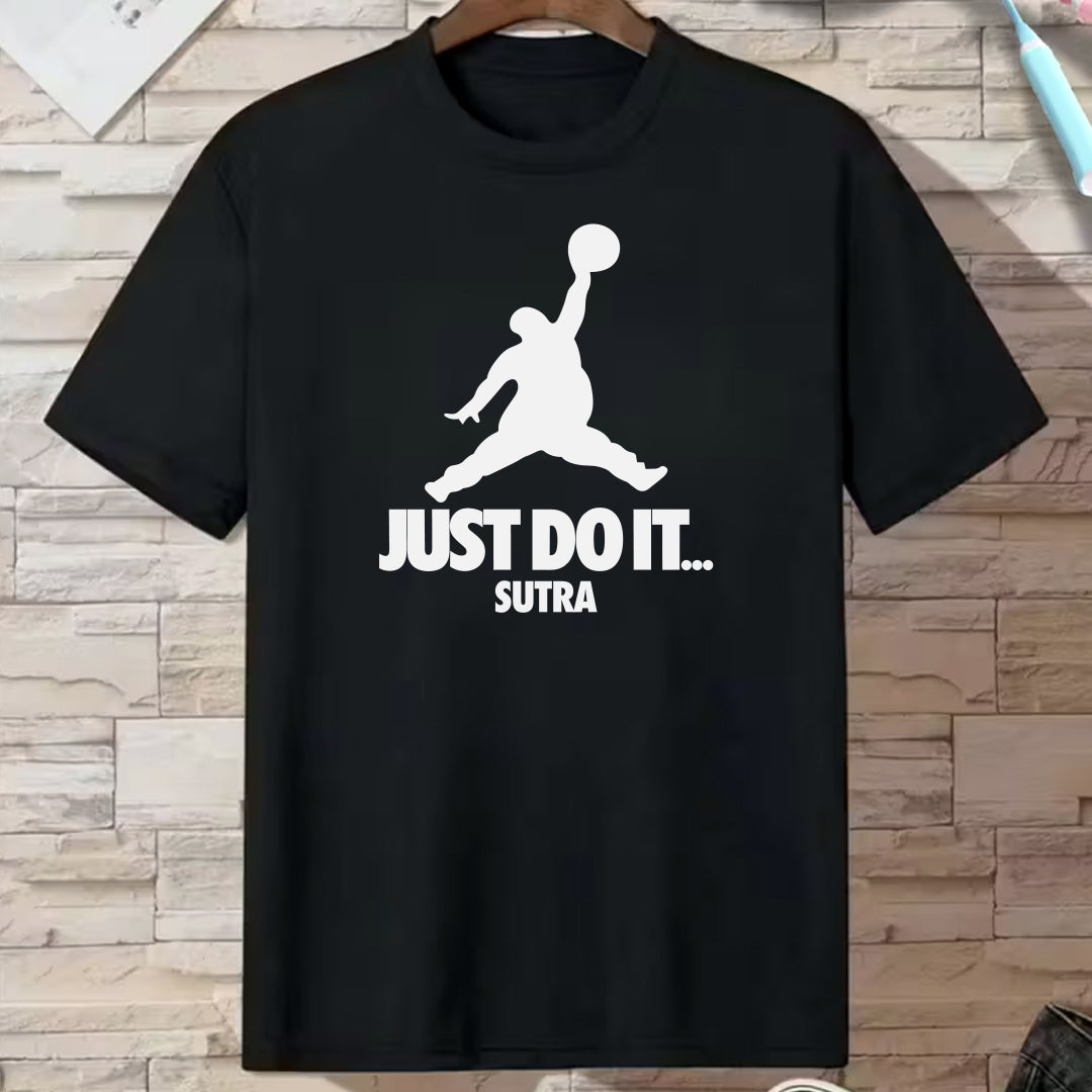 crna majica sa natpisom just do it sutra