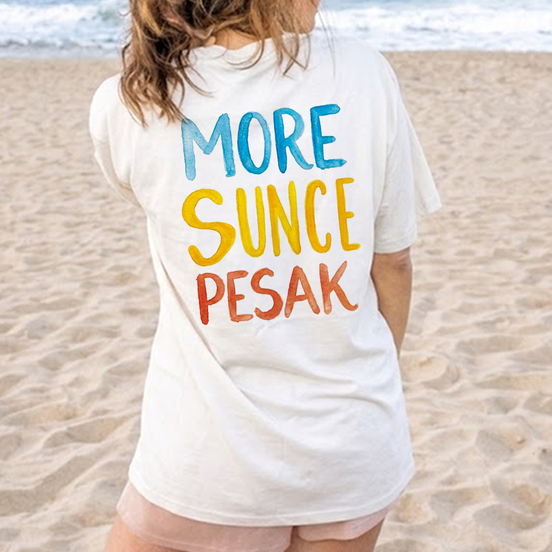zenska-majica-sa-natpisom-na-ledjima-more-sunce-pesak